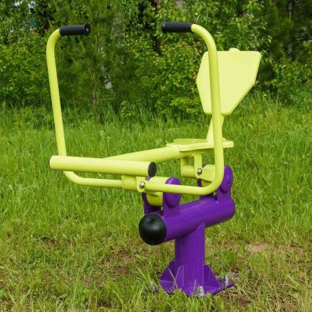 S-1018 Уличный тренажер Гребля ZAVODSPORTA