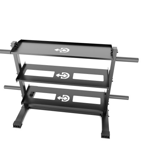 Стойка стеллаж для гантелей, дисков и грифов Domsen Ds50 d25мм