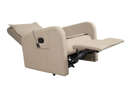 Кресло-реклайнер механический с массажем FUJIMO COMFORT CHAIR F3005 FMF Ваниль (Sakura 4)
