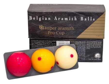 Комплект шаров 61.5 мм " Aramith Carom Pro Cup"