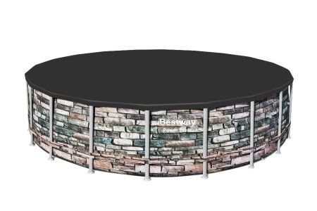 Каркасный бассейн Bestway Power Steel 56889 (671x132, с фильтр-насосом и лестницей)