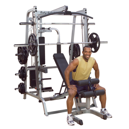Тренировочный комплекс на базе машины Смита Body-Solid GS348Q