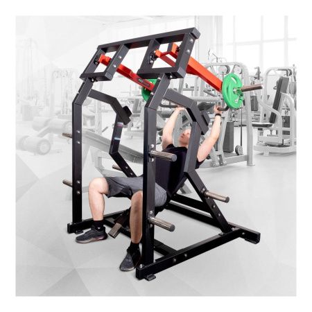 Плечевой жим на свободных весах Protrain PP121 (черно-красный)