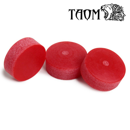 Наклейка для кия Taom 2.0 Break&Jump Red ø14мм в индивидуальной упаковке 1шт.