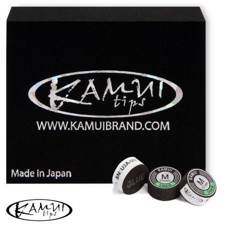 Наклейка для кия Kamui Snooker Black ø11мм Medium 1шт.