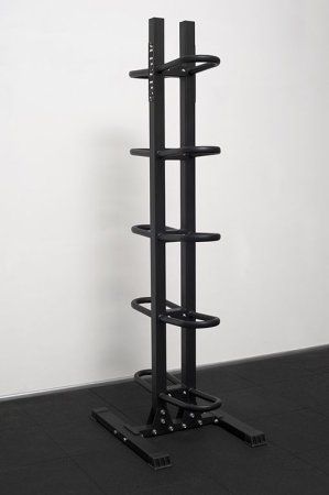 Напольная двухсторонняя стойка для медболов на 10 шт