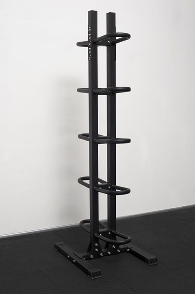 Напольная двухсторонняя стойка для медболов на 10 шт