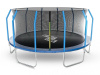Батут StartLine Fitness 14 футов с внутренней сеткой и держателями