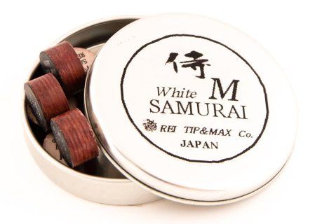 Наклейка для кия «Rei Samurai White» (M) 14 мм