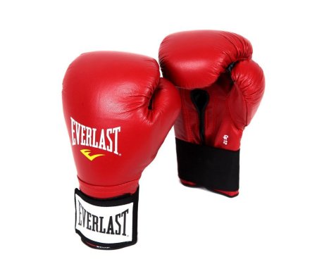 Перчатки тренировочные Everlast на липучке Красный 16 Oz