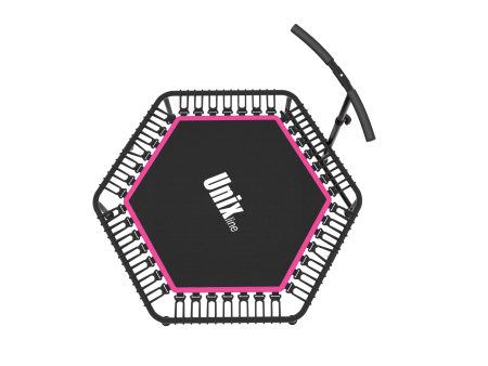 Батут спортивный UNIX Line FITNESS Pink (125 cm)