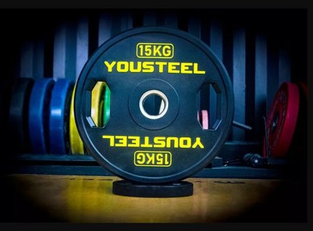 Диск YOUSTEEL TWO HANDLES 15 кг