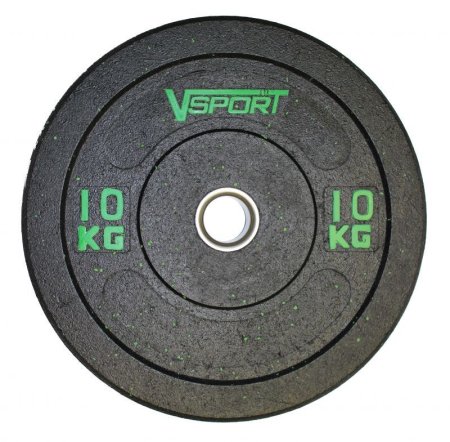 Диск бамперный V-Sport 10 кг.