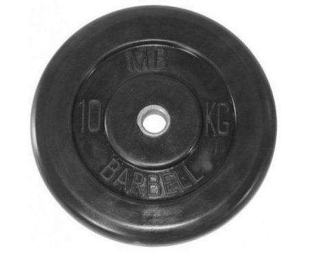 Диски обрезиненные Barbell 10 кг. 51 мм.