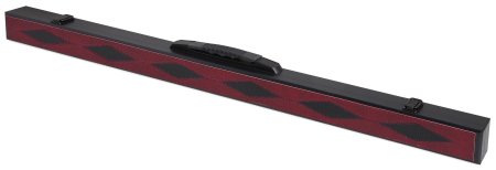 Кейс Fortuna Montana 1x1 черный/бордовый