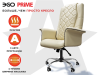 Офисное массажное кресло EGO PRIME EG1003 КРЕМ (Арпатек)