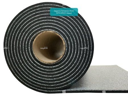 Двухслойное рулонное покрытие SAGAMA DYNAMICO DUO 90% - 12 мм (8+4)