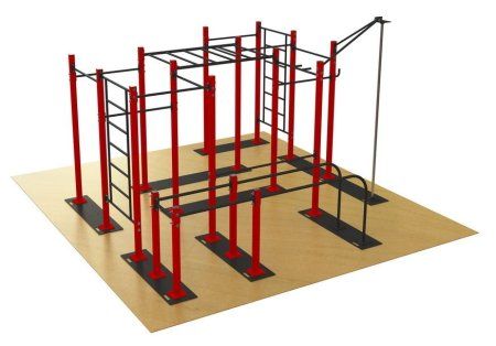 Мобильный комплекс для Воркаут "Стандарт-12"