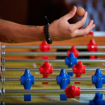 Настольный футбол (кикер) Desperado Шериф XXL для 8 человек