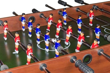 Настольный футбол (кикер) "Standart" (коричневый)