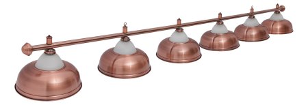 Светильник Fortuna Crown Red Bronze 6 плафонов