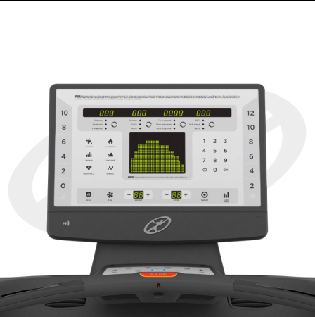 Коммерческая беговая дорожка Oxide Fitness T3