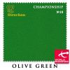 Сукно Strachan Snooker №10 Championship ANTI-KICK 191см Olive Green