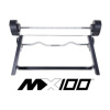 Комплект штанг регулируемых MX Select MX-100, 12,7 – 45.3 кг со стойкой, черный