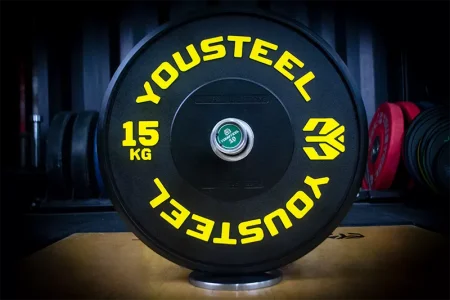 Диск  YOUSTEEL TRAINING PRO 15 кг. черный