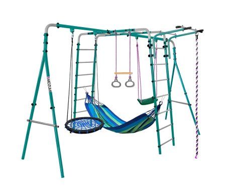 Спортивно-игровой комплекс Midzumi Tenshi Umi Large L (Гнездо среднее синее (синий гамак))