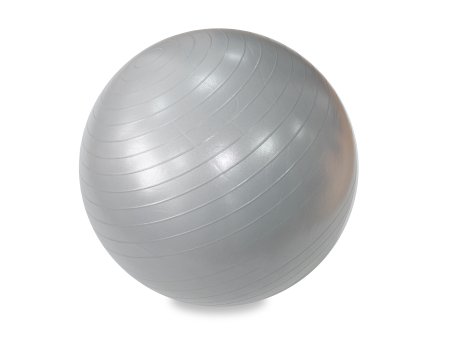 Гимнастический мяч 55 см серый