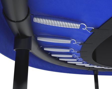 Бaтут для дачи с сеткой Триумф Норд Чемпион 427 см синий