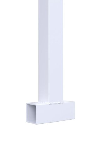 Баскетбольная стойка разборная регулируемая с щитом 1800х1050 мм из метал. листа и массовым кольцом