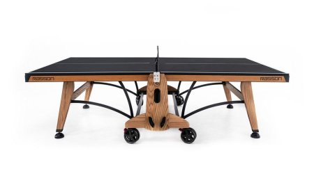 Теннисный стол складной для помещений "RASSON PREMIUM T03 Indoor" (натуральный дуб) с сеткой