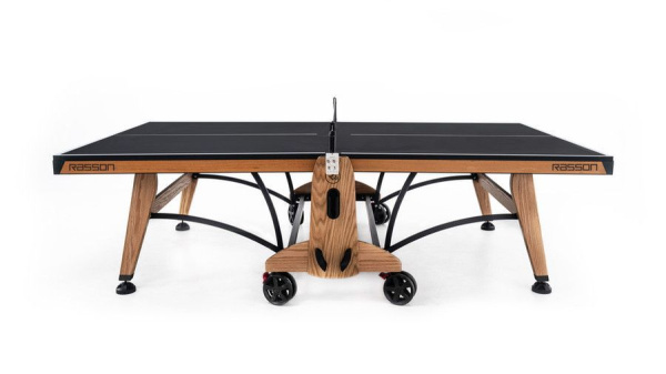 Теннисный стол складной для помещений "RASSON PREMIUM T03 Indoor" (натуральный дуб) с сеткой