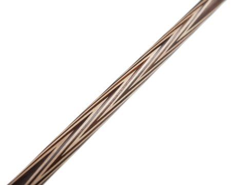 Кий для русского бильярда 2-pc «Элит» (сонокелин, граб) корона 4-х перьевая