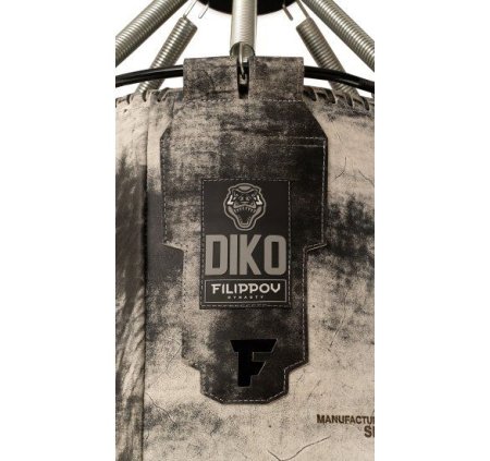 Боксерский мешок «DIKO FILIPPOV» "Амортизатор F" (Серый) -  110см/50см/50кг