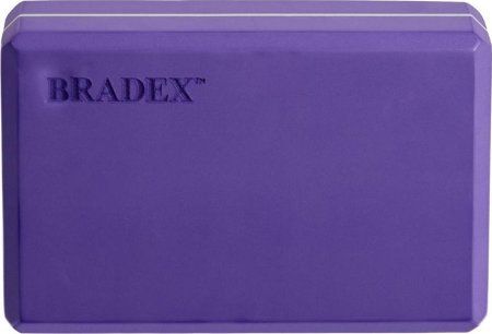 Блоки для йоги, Bradex SF 0614, фиолетовый, 2 шт