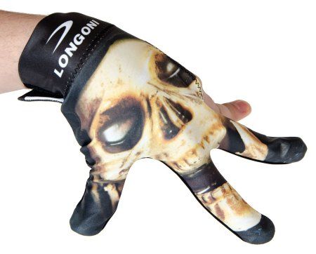 Перчатка бильярдная «Longoni Fancy Skull 3»
