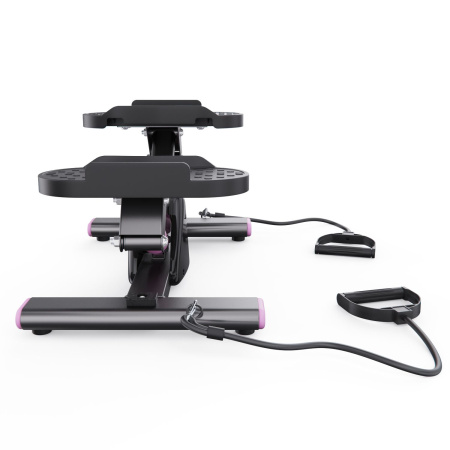 Балансировочный степпер DFC SC-S012E / pink с эспандерами