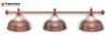 Светильник Fortuna Crown Red Bronze 3 плафона