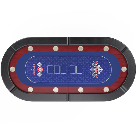 Игровой стол – покер DFC RAYKEEP 86", на 10 мест, складной