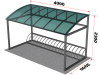Велопарковка на 12 мест (с навесом)