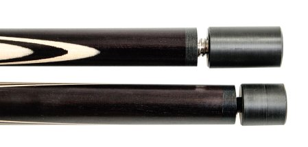 Кий для русского бильярда 2-pc «Классик» (чёрный граб, граб)