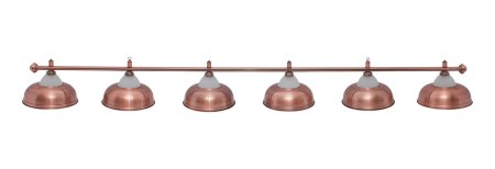 Светильник Fortuna Crown Red Bronze 6 плафонов