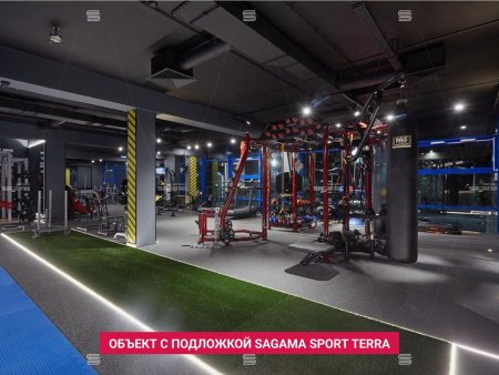 Рулонное покрытие Sport Terra 730 (подложка), 8мм.