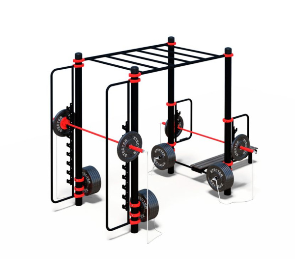 Уличный комплекс для воркаута WORKOUT-FIT - 05