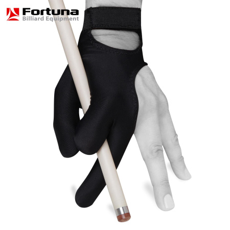 Перчатка Fortuna Classic Velcro черная левая M/L