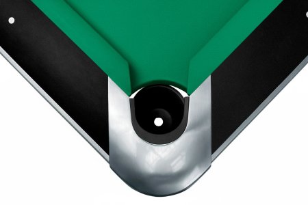 Бильярдный стол для пула Dynamic Billard "Competition 2" 9 футов (матово-чёрный) в комплекте, аксессуары и сукно