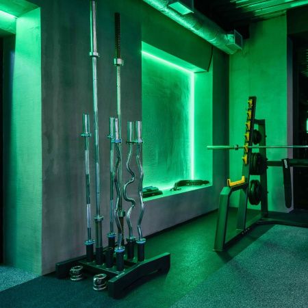 A3010 Вертикальный держатель для олимпийских грифов (на 8 шт) ТАНГЕН